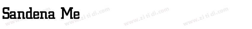 Sandena Medium Conde字体转换 Sandena Medium Conde字体转换